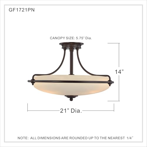 Griffin 21" Semi (21" W / Palladian Bronze)