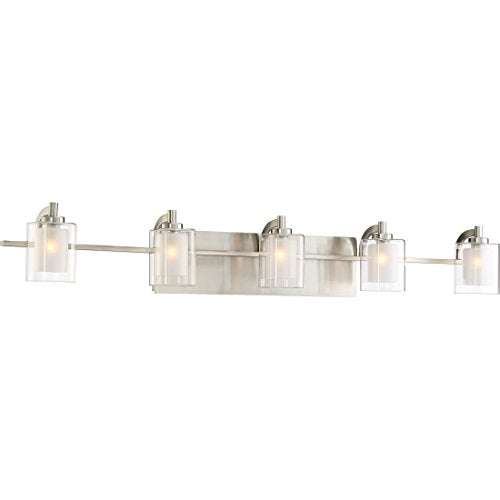 Kolt 42" LED Vanity Light (5-Light / Brushed Nickel)