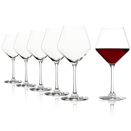 Stölzle Lausitz Revolution Burgundy Red Wine Glasses 18 1 (6 Pieces (1 Pack))
