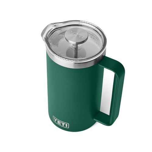 Rambler 34 oz. French Press Coffee Maker (34 Ounce / Black Forest Green)