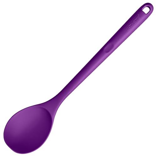 Silicone Cooking Spoon (Purple)