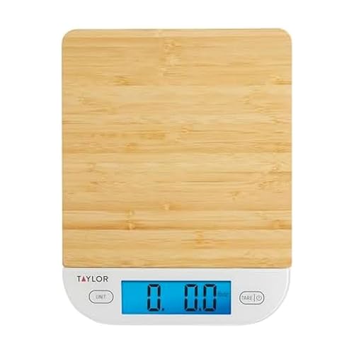 Bamboo Digital Backlit Kitchen Scale (Small)