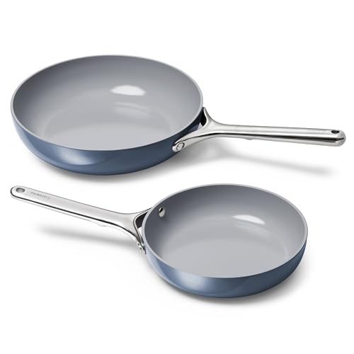 Non-Stick 2-pc Fry Pan Set (Navy / 2-pc Set)