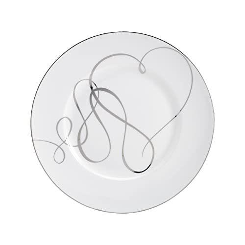 Love Story Platinum Banded Salad Plates (Salad Plates)