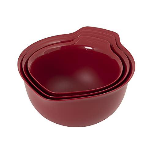 Universal Mixing Bowls (Red / Set of 3)