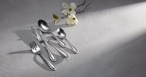 American Harmony Dinner Forks Silverware Set for 4 (Dinner Forks, Set of 4)
