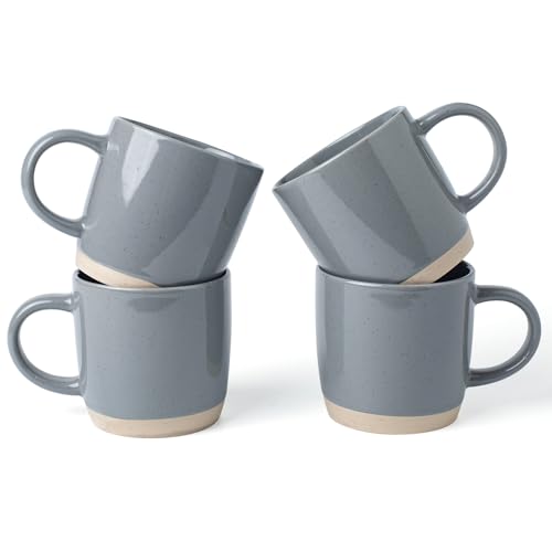 Milkyway Coffee Mugs of 4 (Milkyway-Dark Gray / 4 Count (Pack of 1))