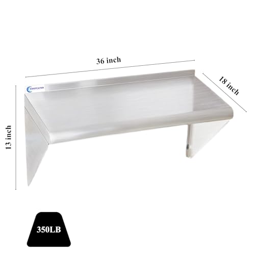 Stainless Steel Shelf 2 Pack 18"x36" (2 Piece Set / 18"x36")