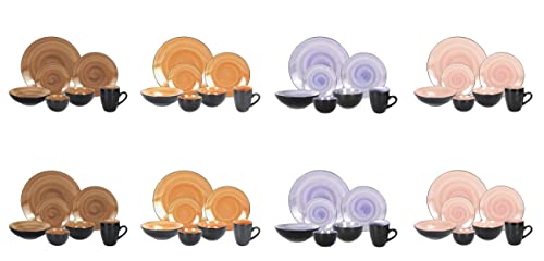 Stoneware Sonoma 56pc Dinnerware Set (Mix-C)
