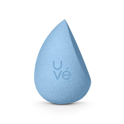 PURE Cut Makeup Sponge Blender (1 Count (Pack of 1) / Blue (Cut))