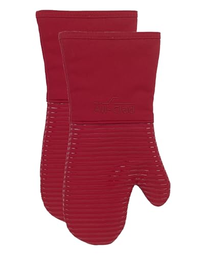 Silicone Oven Mitts (Chili / 2 Pack)