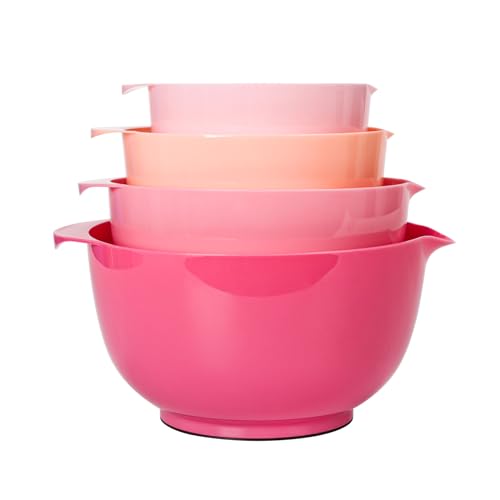 Mixing Bowls Set of 4 (Pink Gradient)