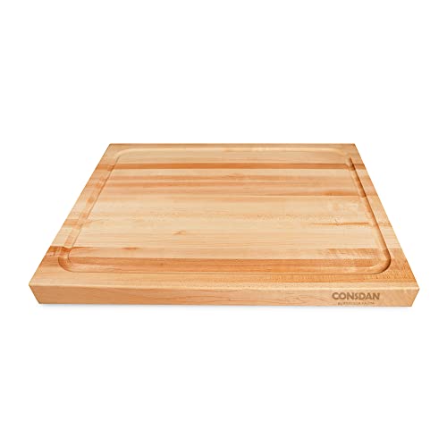 Hard Maple Wood Cutting Board for Kitchen (Hard Maple(1-1/2" Thick))