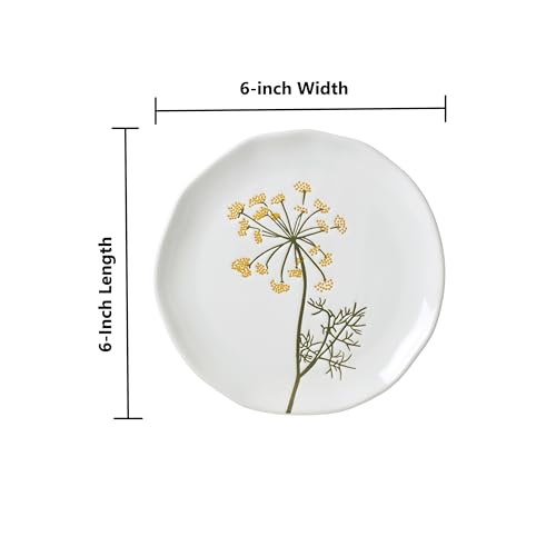 Wildflowers 4 (Tidbit Plates, Set of 4)