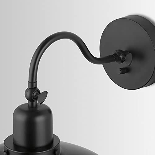 Capital Lighting 634811MB Dewitt Metal Portable Wall Sconce (Matte Black)
