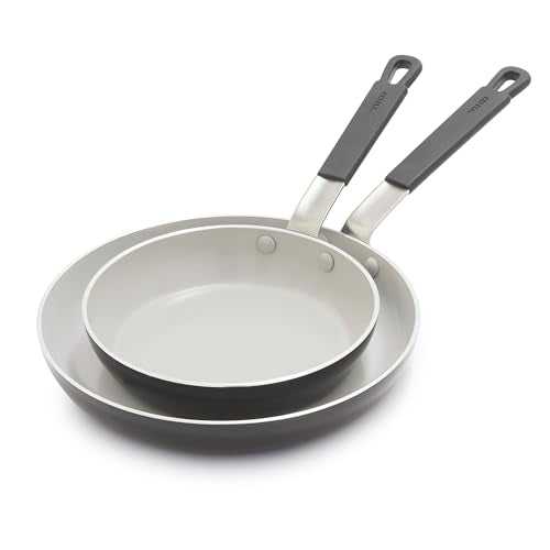 x Bobby Flay 2 Piece (8" and 10" Frying Pan Skillet Set / Graphite)