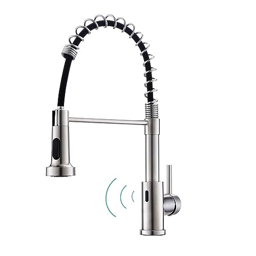 Touchless Kitchen Faucet (Brushed Nickel)