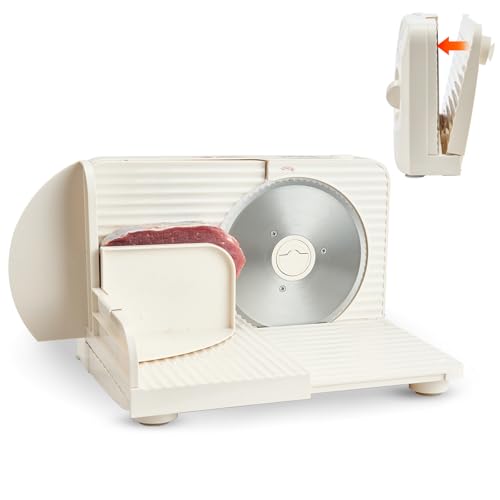 Meat Slicer 6.7" Foldable Electric Cutter with Dual Security Lock (6.7 inch)