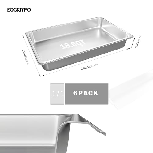 Hotel Pans Full Size 6 (6 Count)