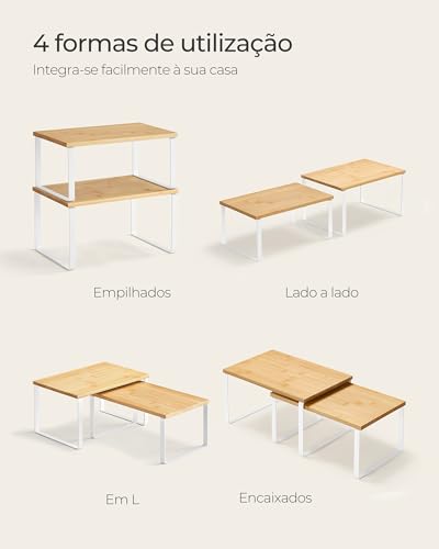 Cabinet Organizer Shelf (2 Count)