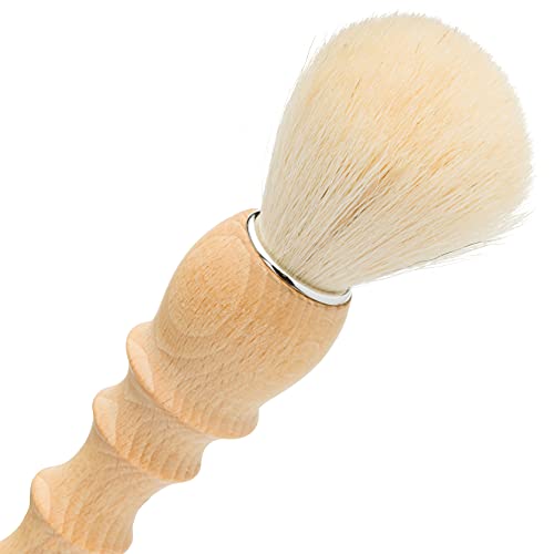 Double Dust Brush with Oiled Beechwood Handle