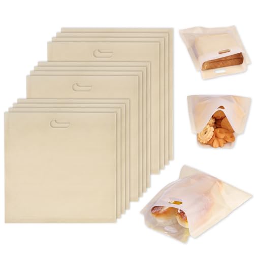 12 Pack Reusable Toaster Bags (Medium Set)