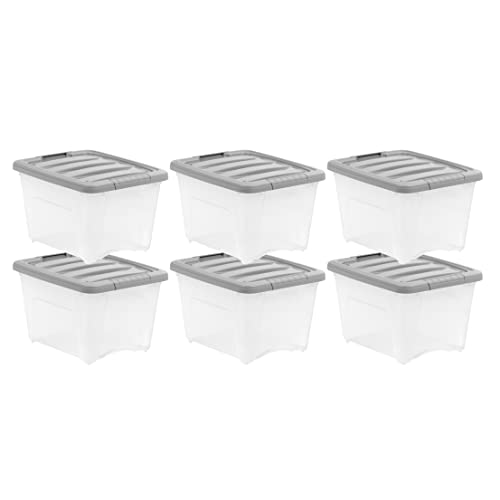 Plastic Storage Containers with Secure Latching Lids