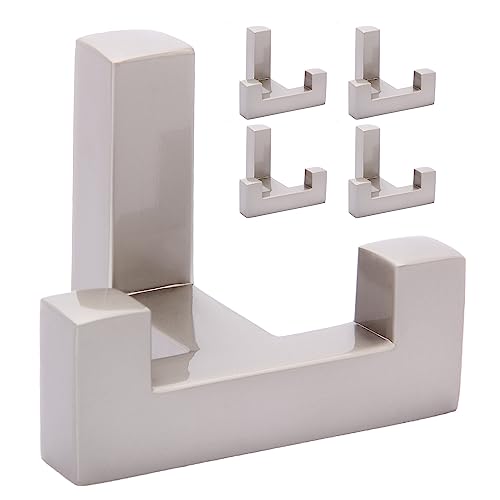 5 Pack Heavy Duty Coat Hook (Chrome)
