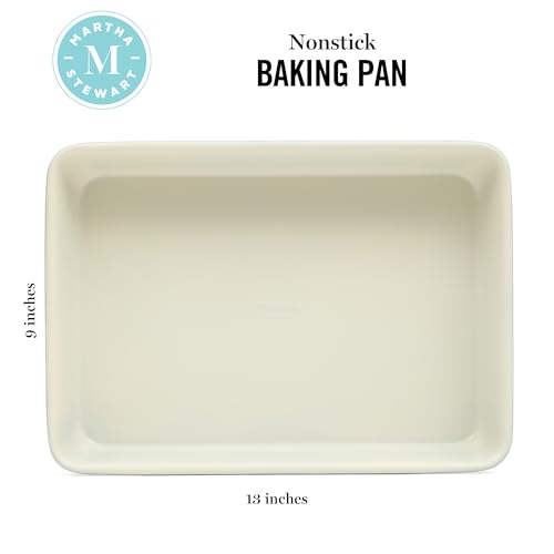 Gallen 13 x 9 Inch Rectangular Nonstick Carbon Steel Cake and Baking Pan (Teal / 13" Cake Pan)