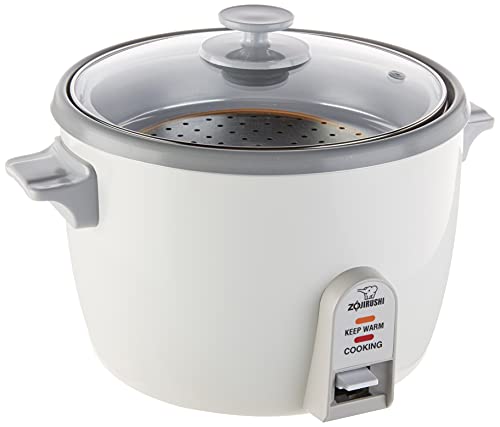 NHS-18 10-Cup (Uncooked) Rice Cooker,White (10 cup / Rice Cooker and Steamer 10 Cup)