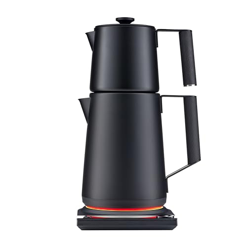 Turkish Tea Maker Machine Pro (Matte Black)