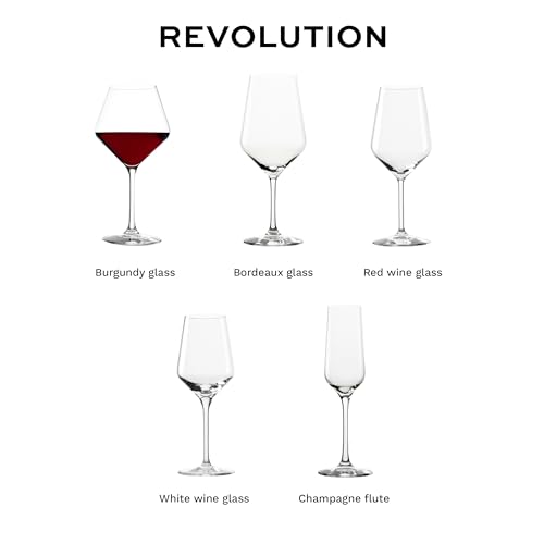 Stölzle Lausitz Revolution Burgundy Red Wine Glasses 18 1 (6 Pieces (1 Pack))