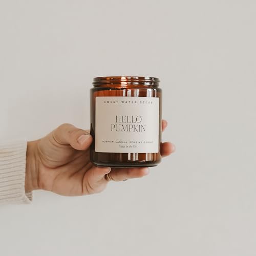 Hello Pumpkin Candle (Tan Label)