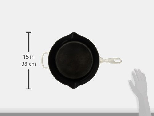 Enameled Cast Iron Signature Round Skillet (11.75" / White)