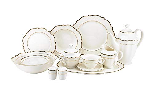 57 pc Banquet Dinnerware Set (6664-3)