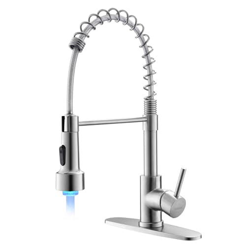 LED Kitchen Faucet (Brushed Nickel)