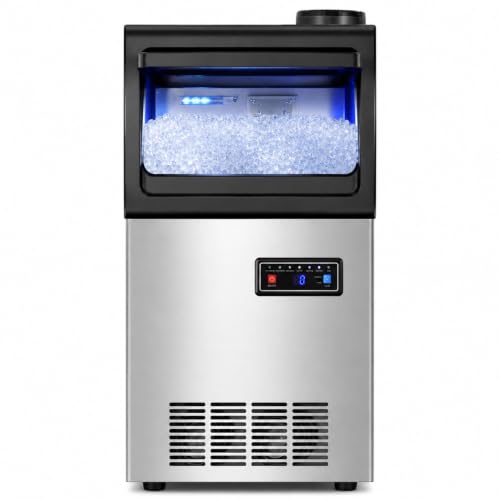 Nugget Ice Maker Machine (Stainless Steel)