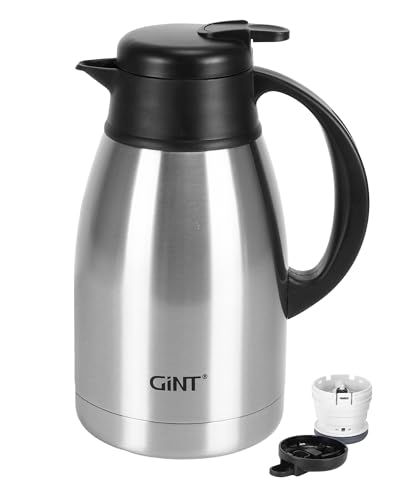 Thermal Coffee Carafe 51 Oz (Silver / 51 Ounces)