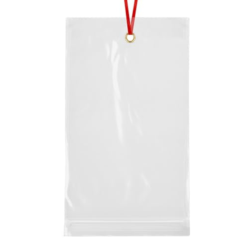 GPI 5.75" x 11" Reclosable Zip Bags with Bottom Hang (1000 Count)
