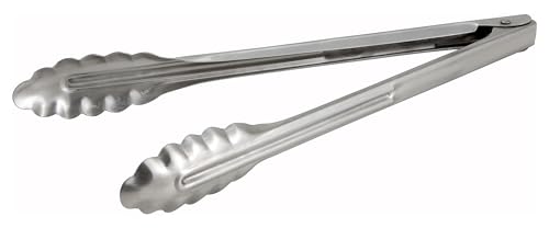 Stainless Steel (12-Inch / Serving Tongs)