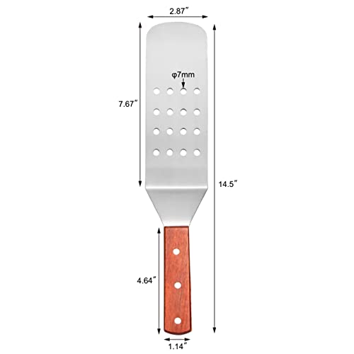 14.5 Inch Perforated Flexible Grill Turner