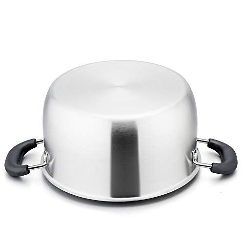 4 Qt Stockpot with Lid (4 Quarts)