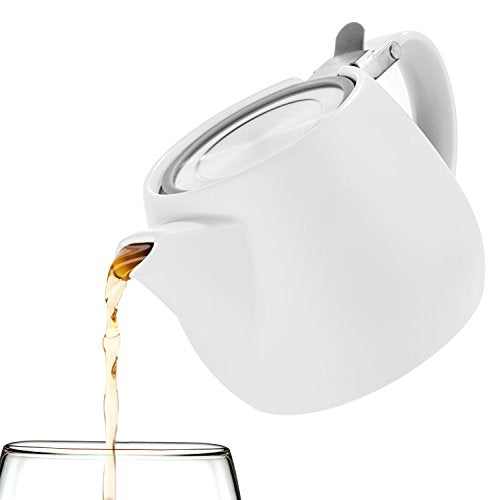 Pluto Porcelain Small Teapot White (White)