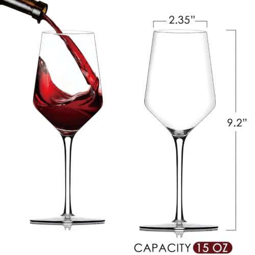 Wine Glasses Set of 6 (6 Count)