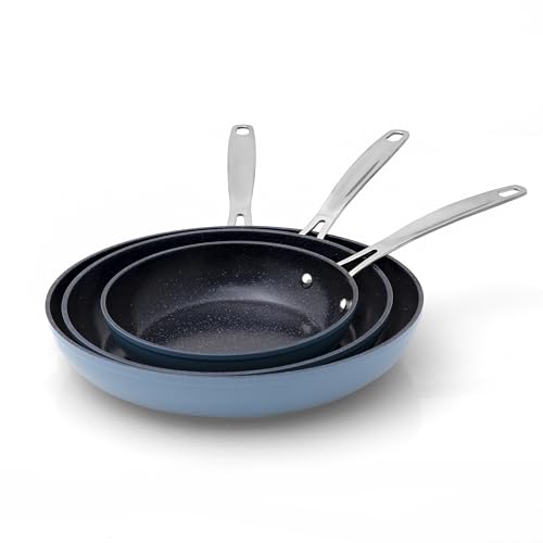 3 Piece Fry Pan Set (3 PC / Cozy Blue)