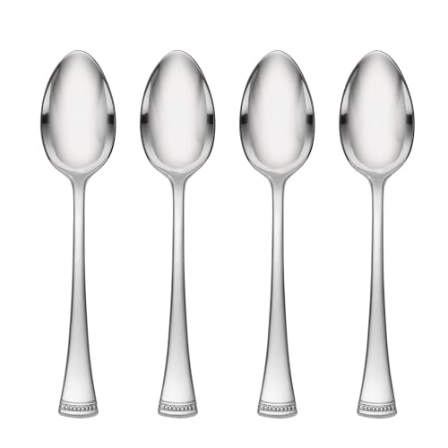 Portola Dinner Spoons Silverware Set for 4 (Salad Forks, Set of 4)