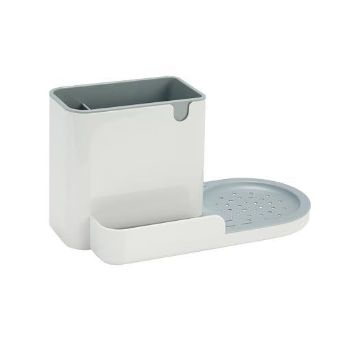 Kitchen Sink Caddy Organizer for Sponge and Brush Storage (Large)