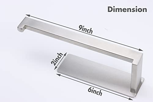 Hand Towel Holder (1 Pack 9 In / Brushed Nickel)