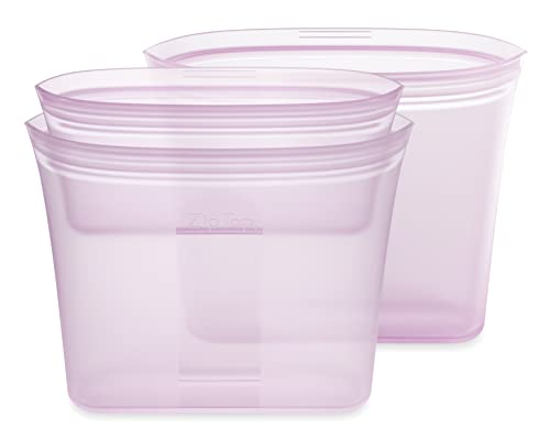 Reusable Food Storage Bags (Lavender / 3 Bag Set)