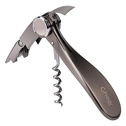 MODA Professional Corkscrew Wine Bottle Opener with Beer Opener